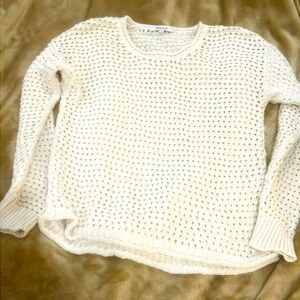Madewell sweater in cream color size XS EUC